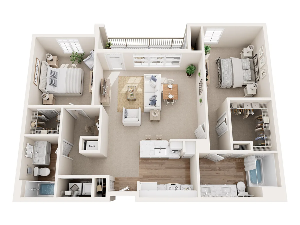 Floor plan Royal Oaks 1- B3
