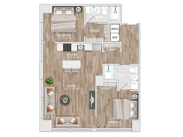 Floor plan B4B