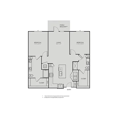 Floor plan B11