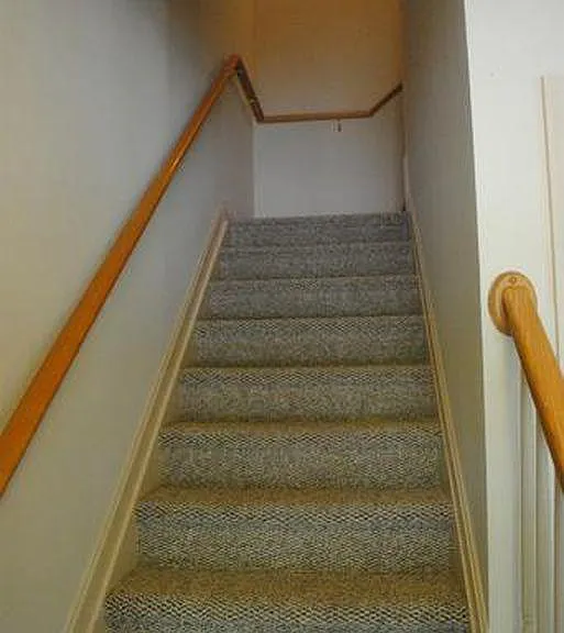 Three BR and Two bath on second floor.