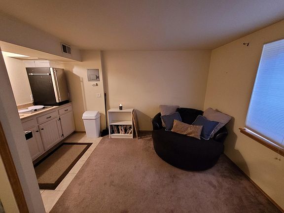 Basemement living area/kitchenette