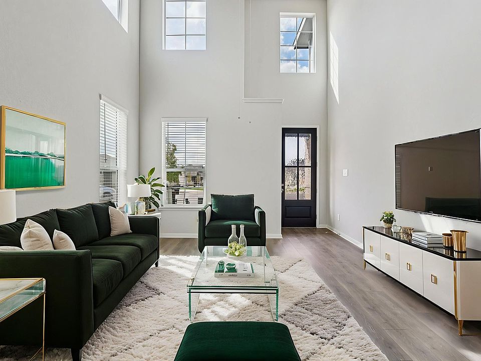 Virtually Staged Living Room