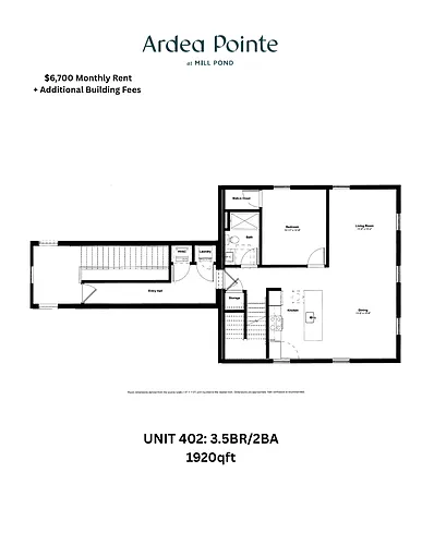 Floor plan 402