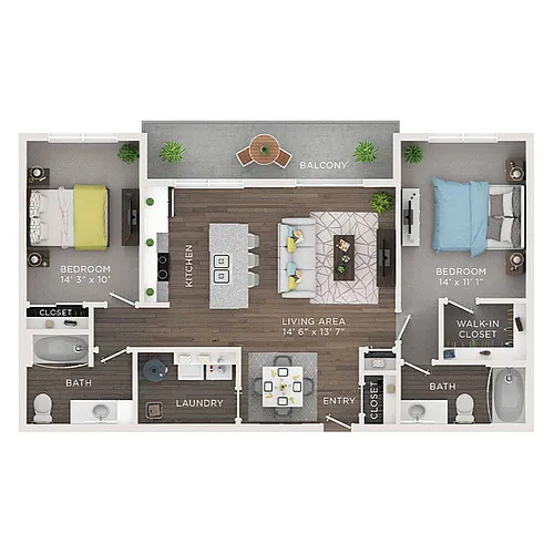 Floor plan C- Calla