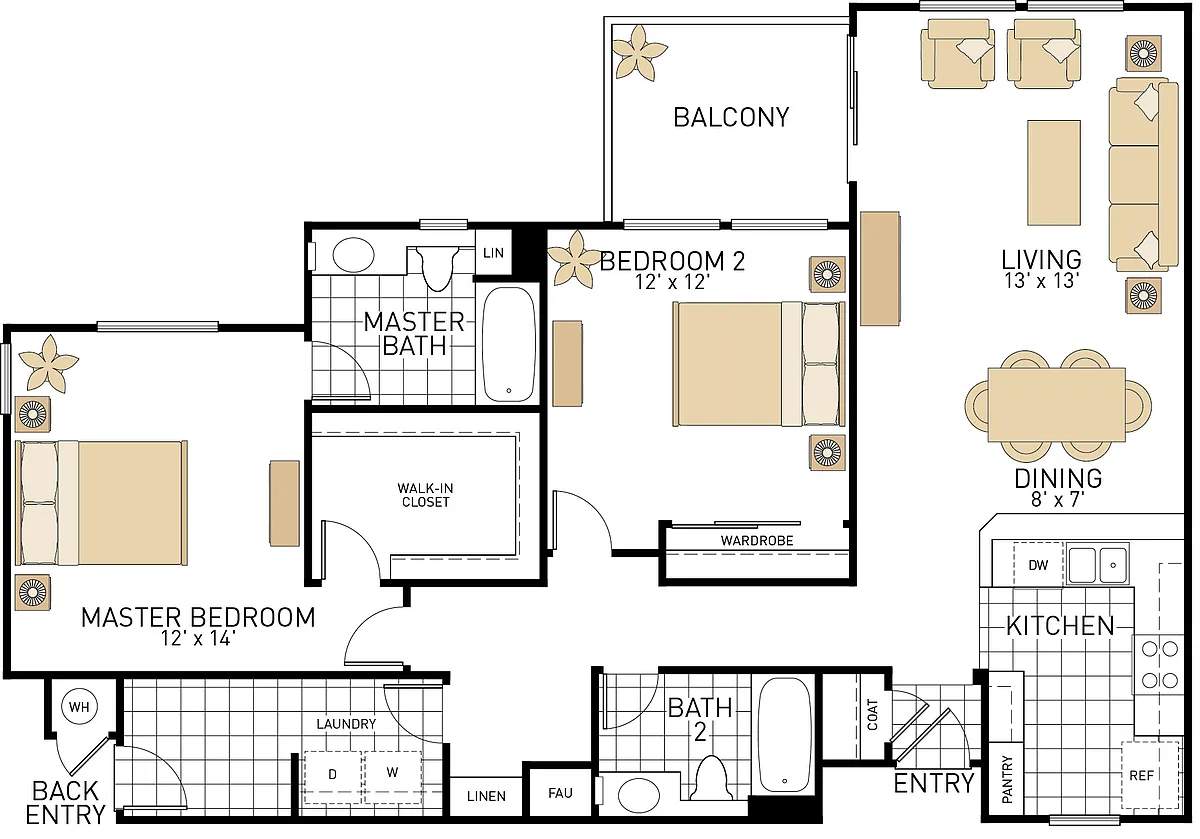 Floor plan Plan L