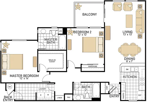 Floor plan Plan L