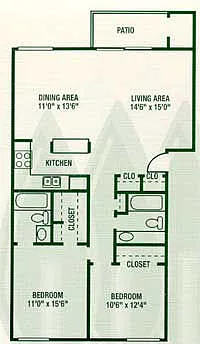 Floor plan The Cypress