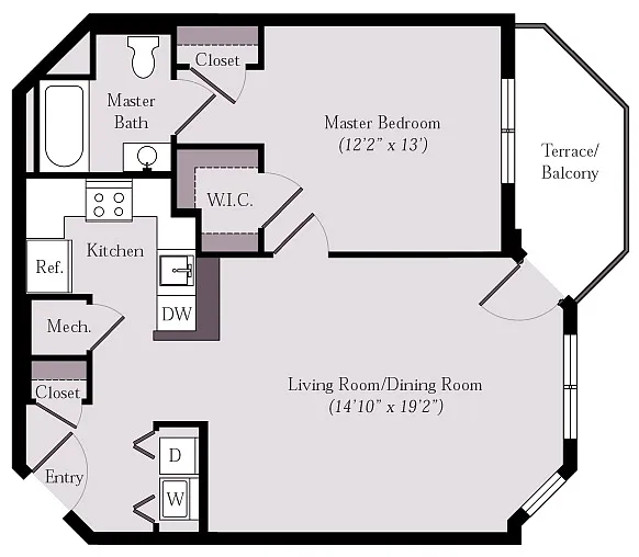 Floor plan Fitzgersld