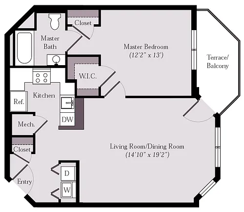 Floor plan Fitzgersld