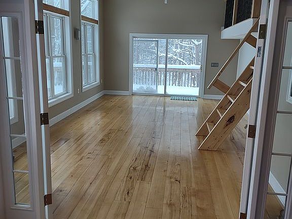 4 season porch with 7" real floors