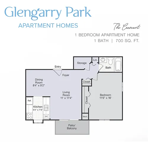 Floor plan The Cresent