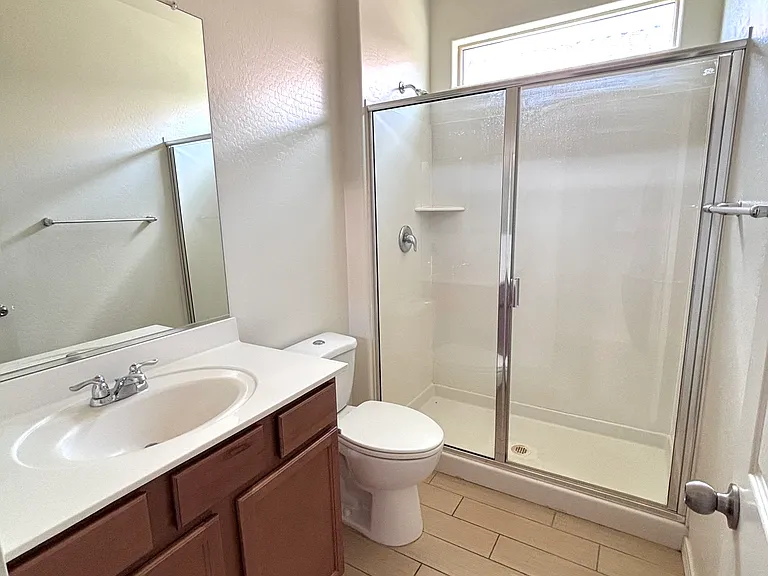 First floor suite, full bath with walk in shower