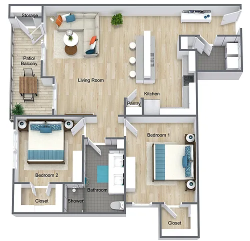 Floor plan Bel Air