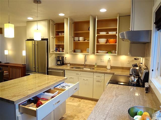 Large stocked kitchen