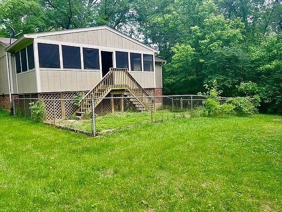 Fenced in private back yard