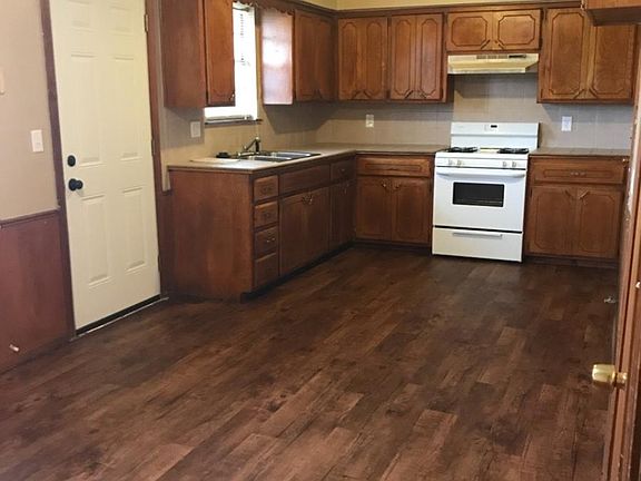 Kitchen looking from dining area