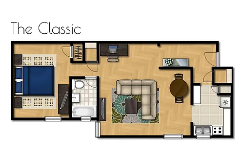 Floor plan The Classic