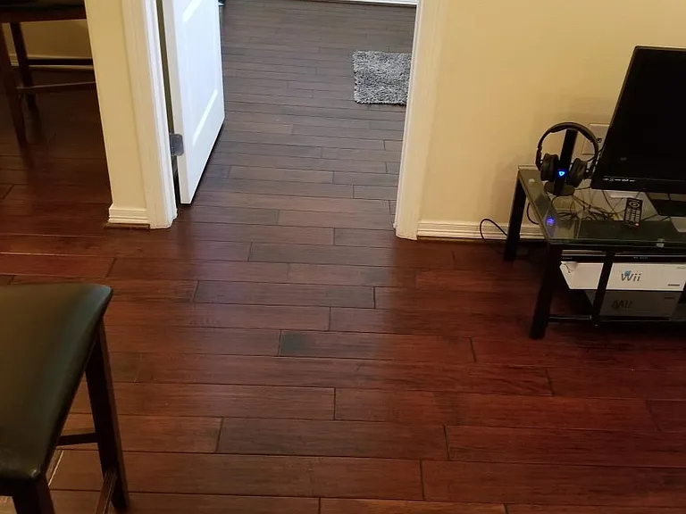All hard wood floors