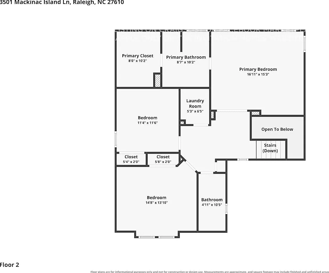 3501 Mackinac Island Ln Raleigh, NC 27610 — Photo 3