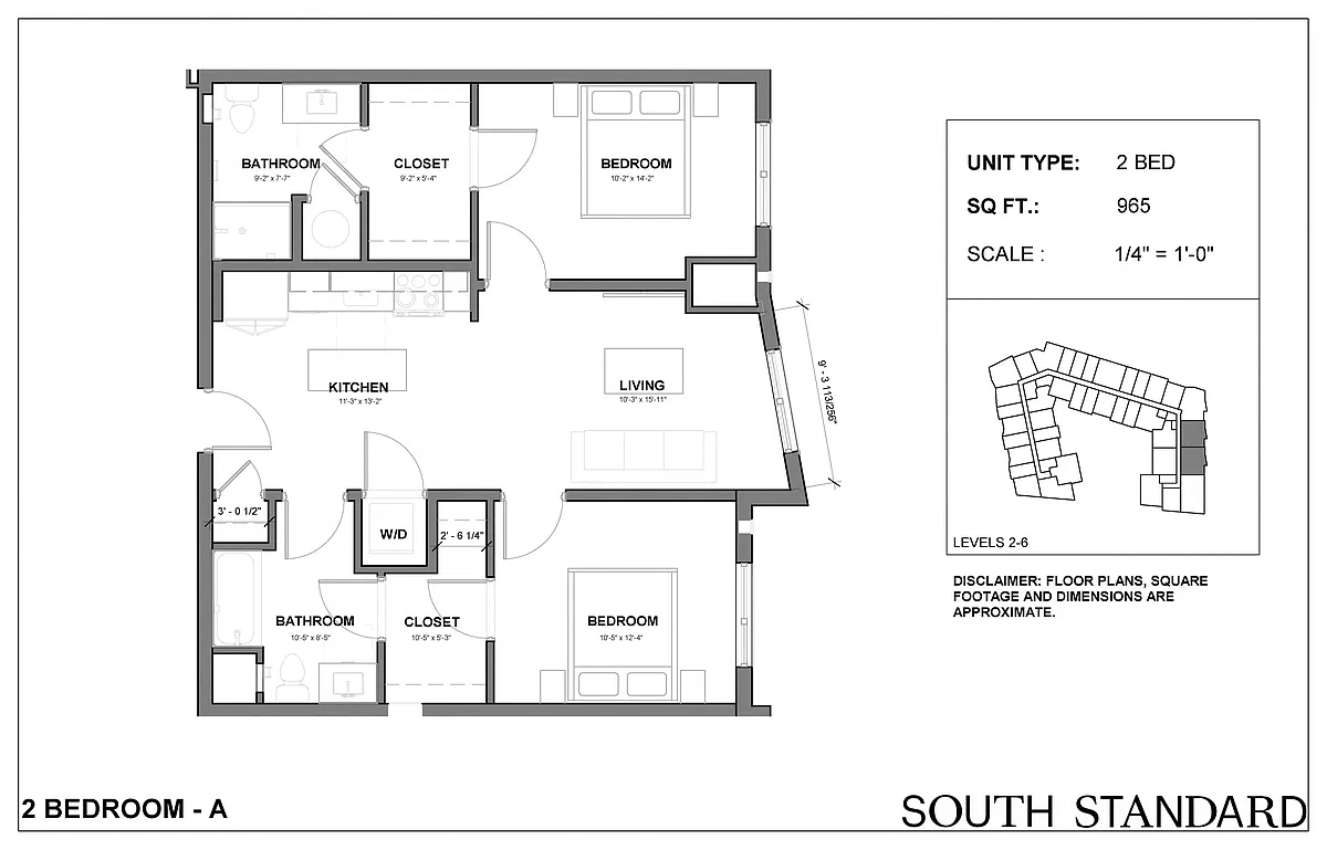 Floor plan 2BA