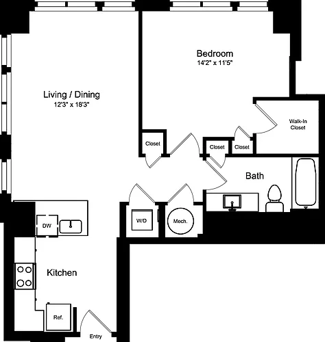 Floor plan 1D2