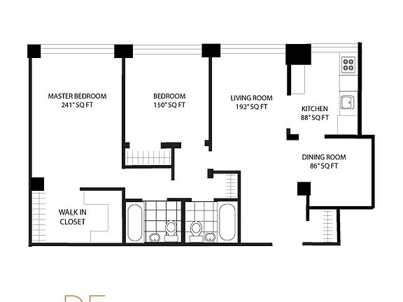 2nd image of 30 Park Ave APT 10E