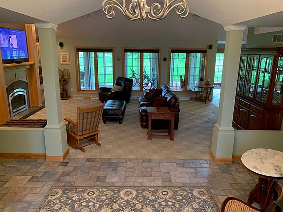 Foyer and Living Room