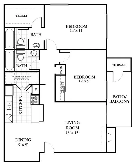 Floor plan Berkley