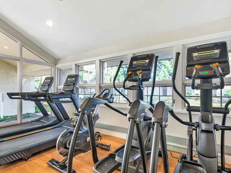 Fitness center with cardio equipment
