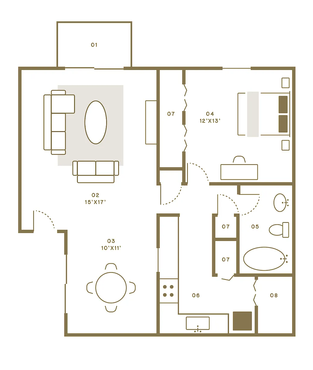 Floor plan The Valley