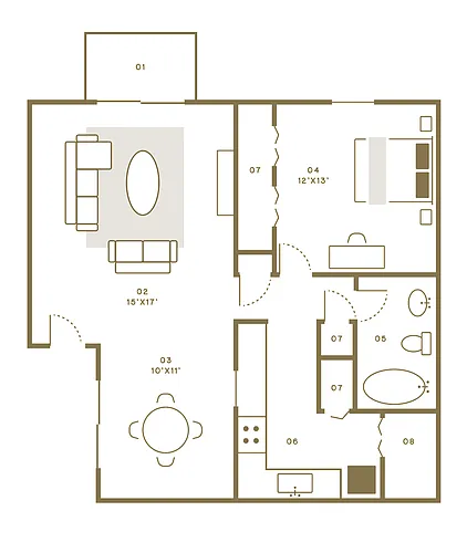 Floor plan The Valley