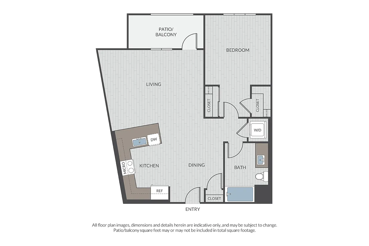 Floor plan Plan 1C