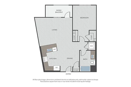 Floor plan Plan 1C