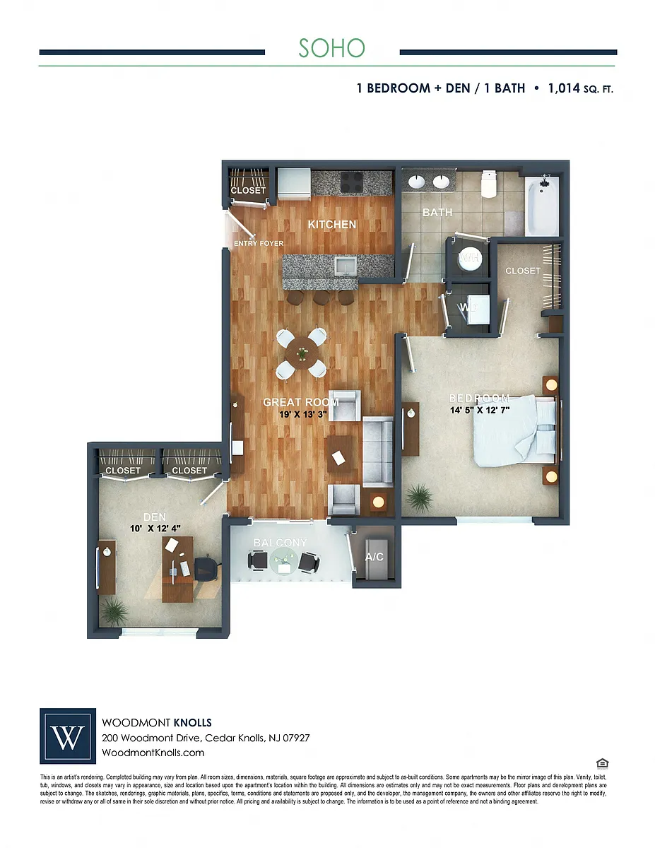 Floor plan Soho