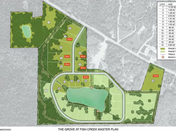 LOT 13 County Road F, Fish Creek, WI 54212