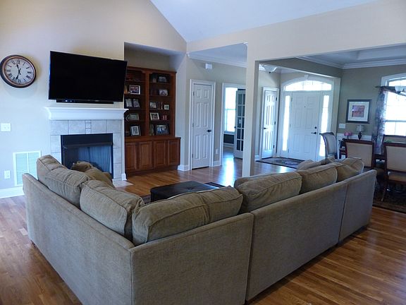 Family room facing office 