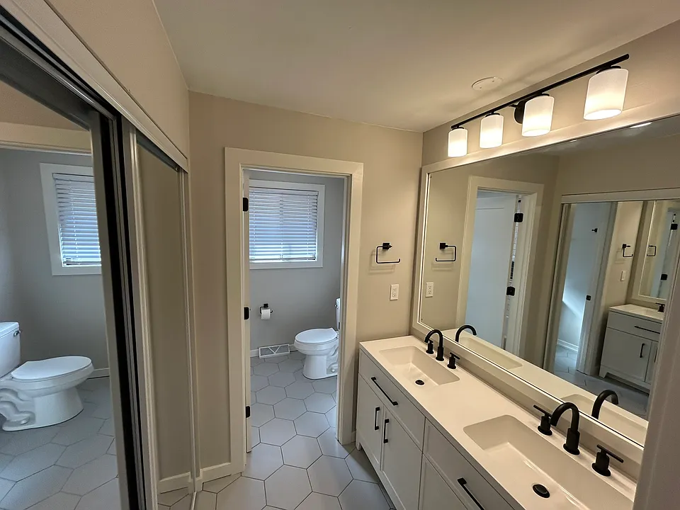 hallway bathroom