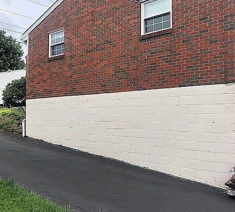 R side of house