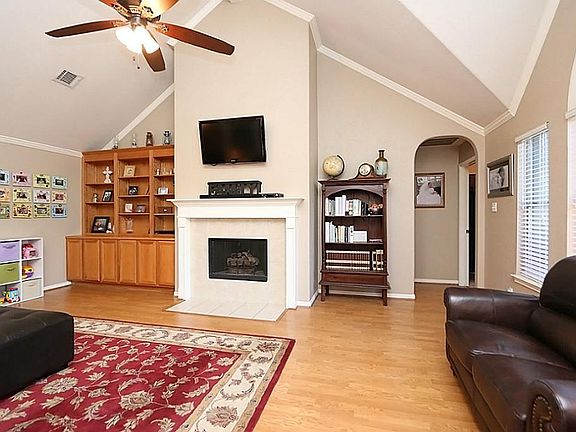 An inviting living room is sure to accommodate family & friends!