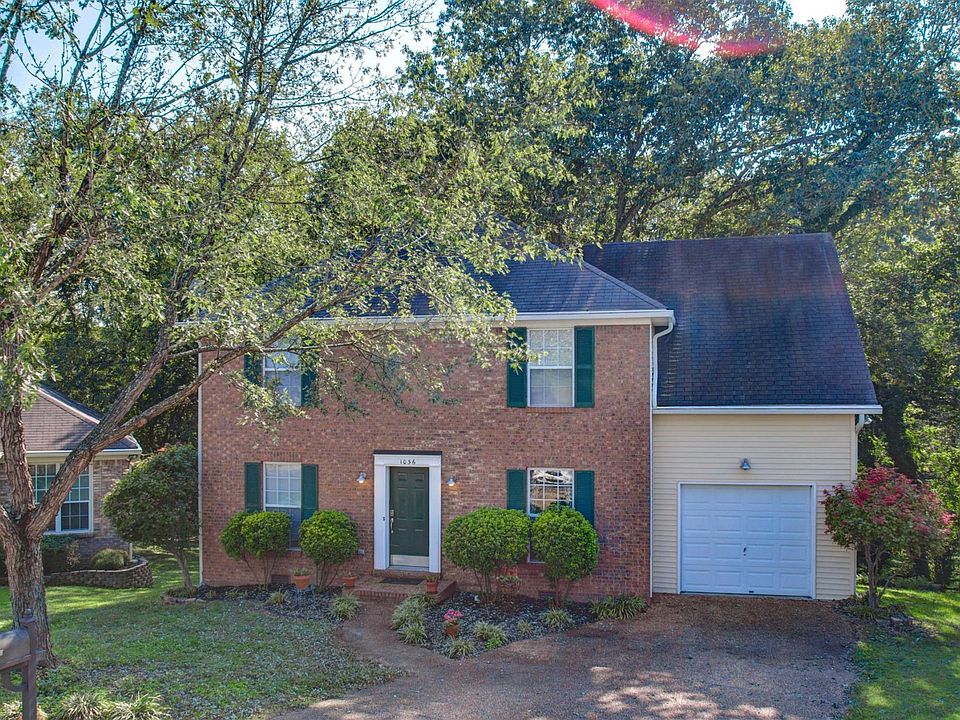 HOuse sits at the end of a private cul de sac