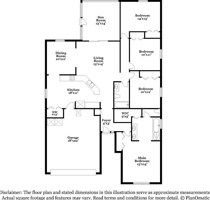 4 bed, 2.0 bath, 1638 sqft, $2,065 — Photo 2