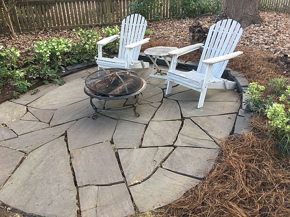 Fire pit patio 