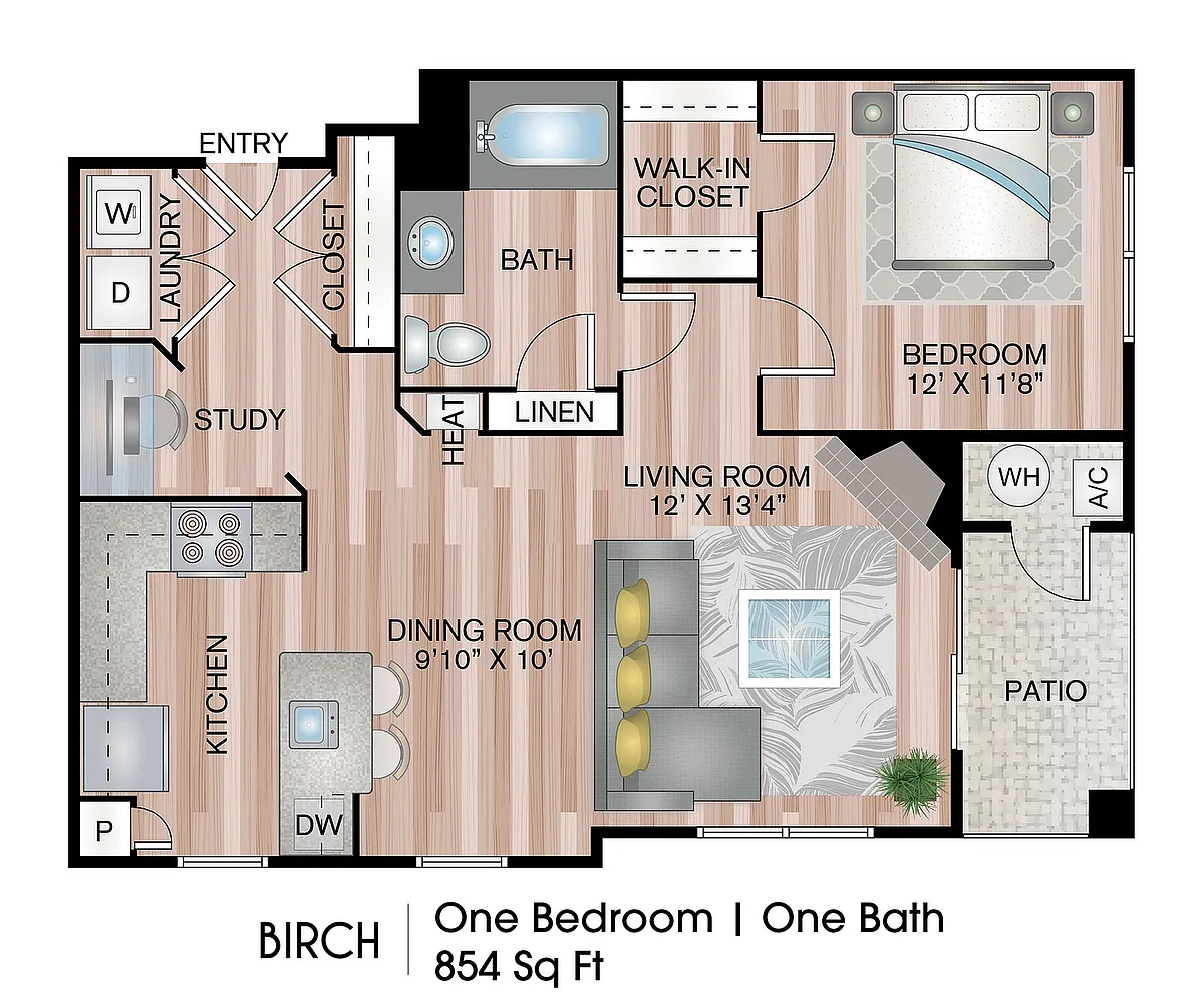 Floor plan Birch