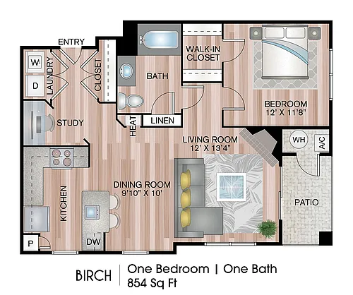 Floor plan Birch
