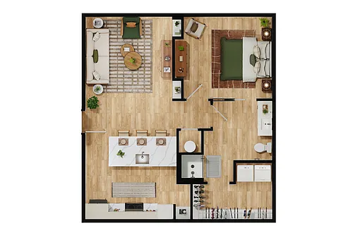Floor plan A2A