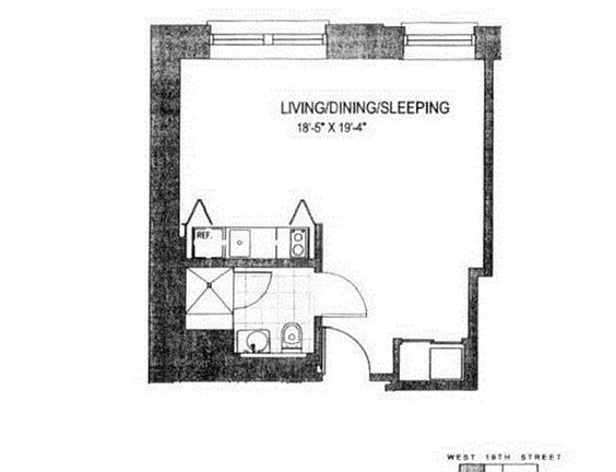 2nd image of 16 W 19th St APT 8A