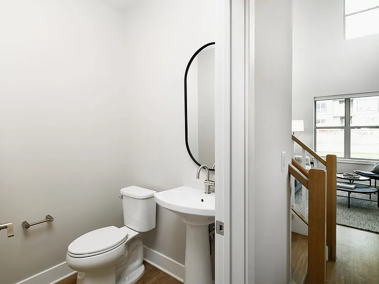 Signature Collection Townhome half bathroom