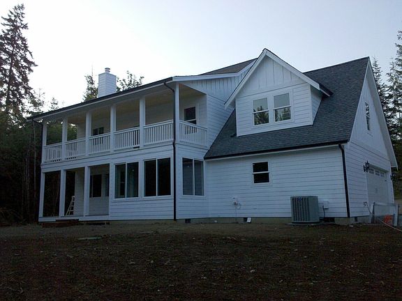 Rear of house Early Fall 2010