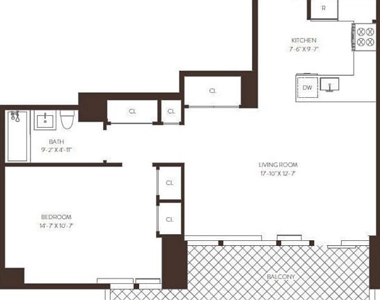 2nd image of 175 W 95th St #4DD
