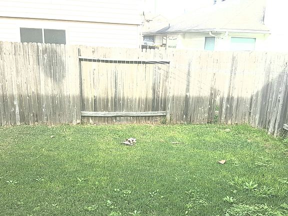 Huge backyard